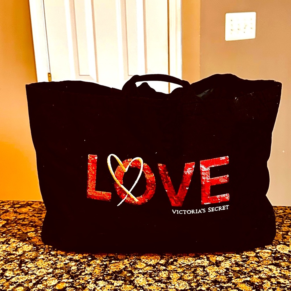 Victoria Secret  Gorgeous Big Travel Detailed Bag. Carry everything with you.